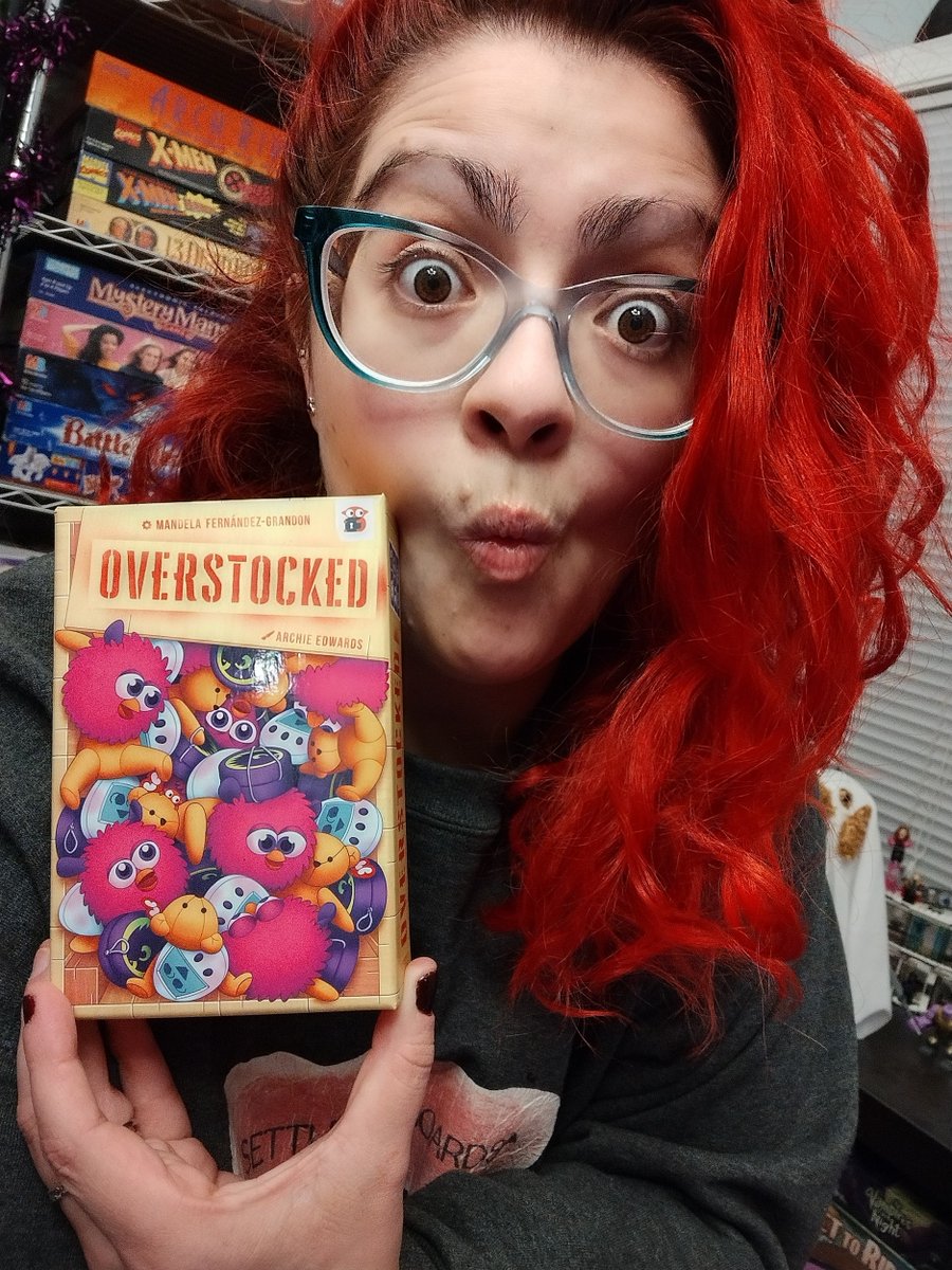 OfTheBoards's tweet photo. #NewReview! Check out #Overstocked from @playforkeeps19 if you like tile placement, market speculation, and a little bit of chaos! -- https://t.co/7NN9h1Ev23

#boardgames #boardgameblog #boardgamereview https://t.co/Ee5xXReq4E