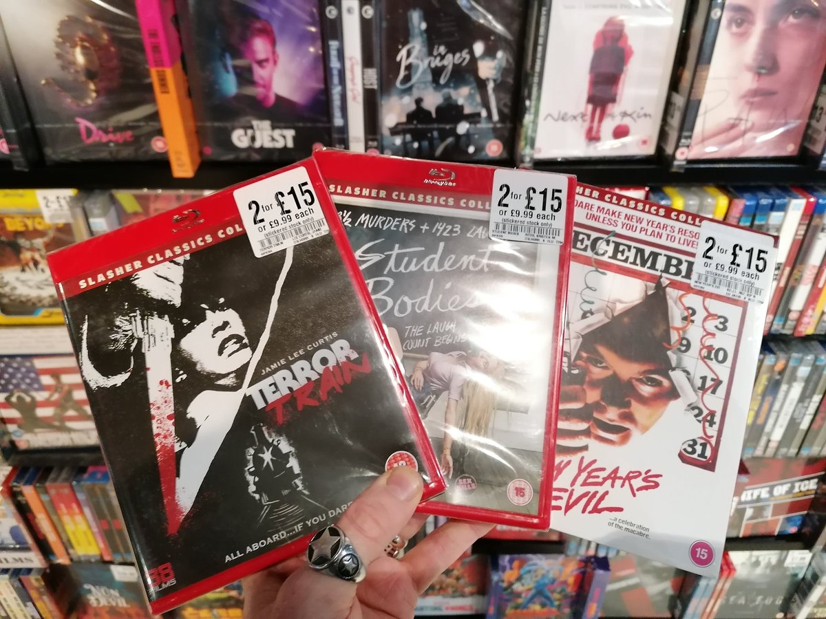 hmvBelfast's tweet photo. Great selection of Video Nasties for this #Halloween2022
Selected classic titles 2 for Β£15 on the @88_Films and @ShamelessFilms #boutiquelabels
#bluray #collectorsedition #specialeditions #horror #cultmovies @avocadoom89 https://t.co/rcNab9u8yi