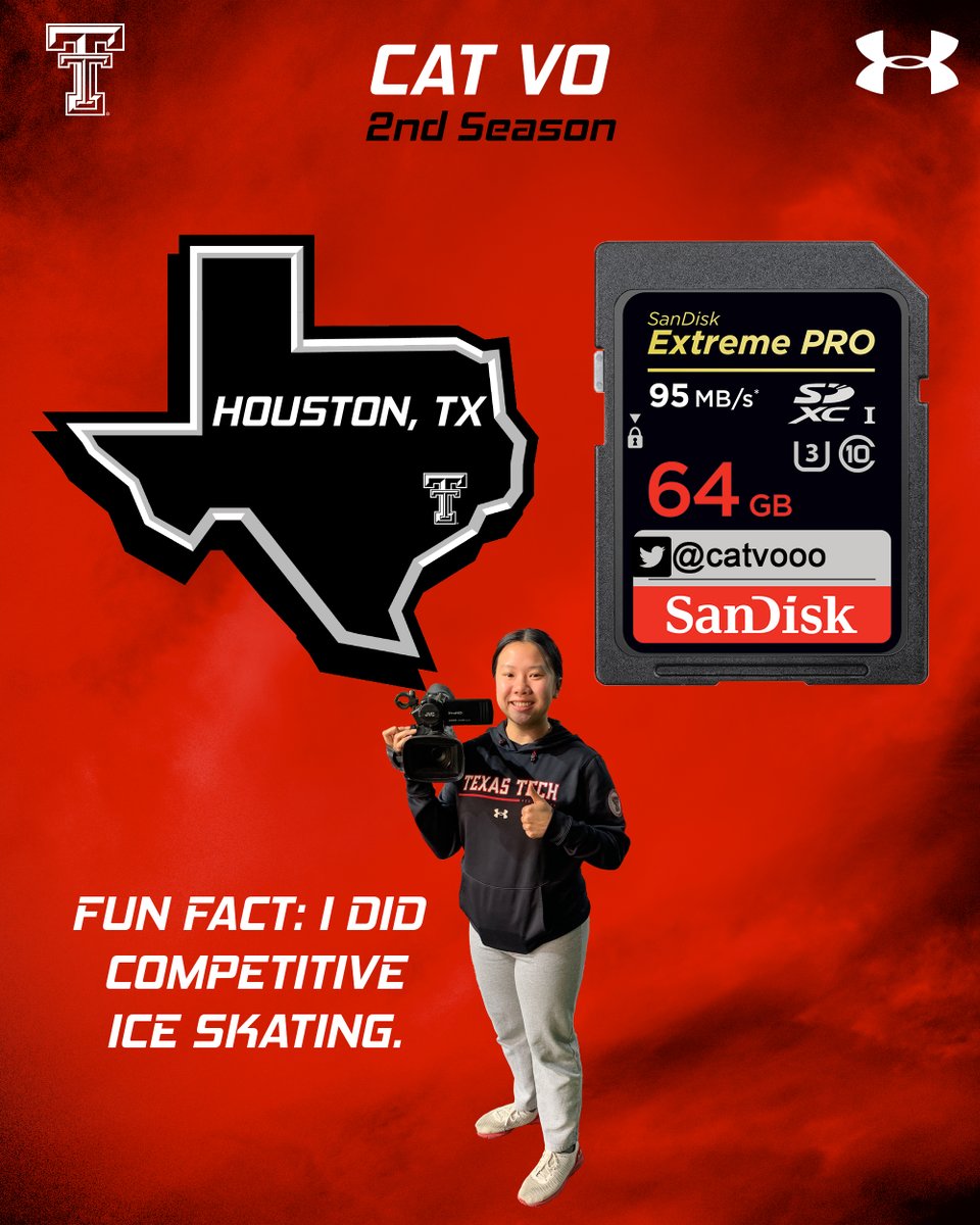 TexasTechVideo's tweet photo. Today's spotlight will highlight Texas Tech Video's own
@Catvooo. Thank you for everything you do for our video department. #WreckEm @CSVA
#VideoAppreciationWeek https://t.co/sy0dFwqWRe