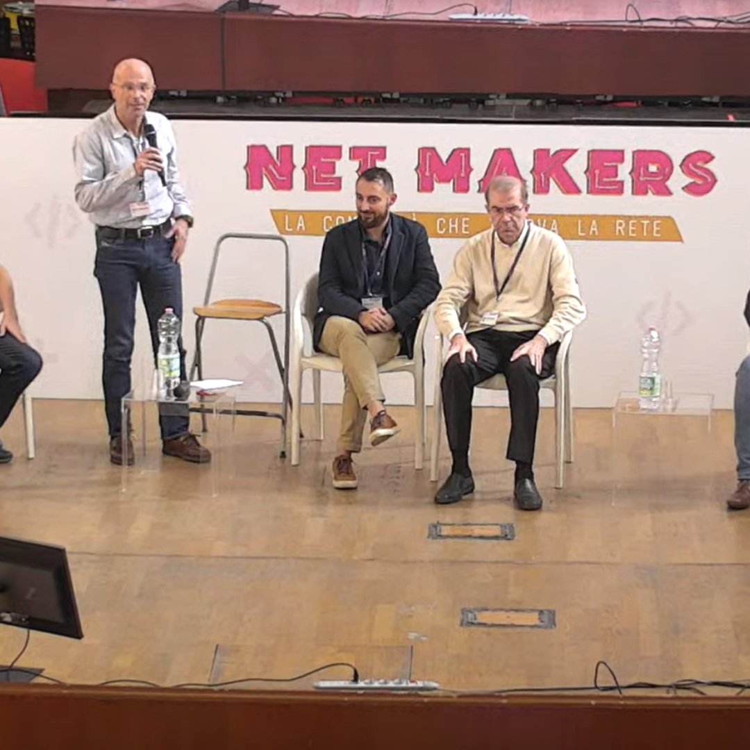We are now at the GARR Workshop 2022 - NET MAKERS speaking about Modern HPC as enabler of Open Science.
We are happy to be part of this important event, which is a place for meetings and dialogues with many industry experts! <a href="/ReteGARR/">Consortium GARR</a>