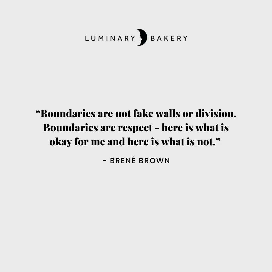 LuminaryBakery's tweet image. In Phase 2 of the #LuminaryEmployabilityCourse this week we explored what makes healthy relationships at work and looked at what setting boundaries can do to foster healthy relationships. 

To learn more &amp;amp; support our work with women, click here: luminarybakery.com/pages/luminary…