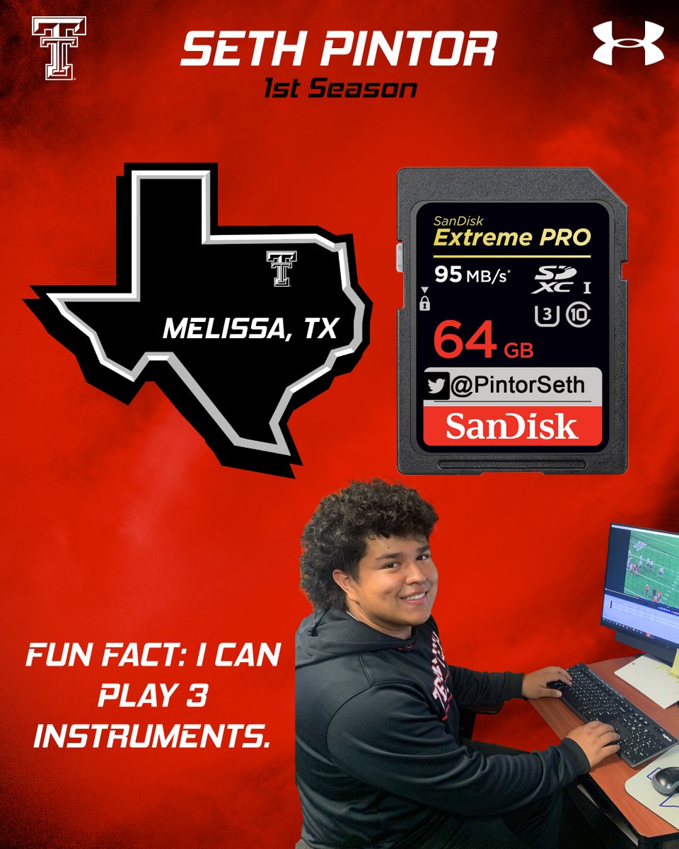 TexasTechVideo's tweet photo. Today's spotlight will highlight Texas Tech Video's own
@PintorSeth. Thank you for everything you do for our video department. #WreckEm @CSVA
#VideoAppreciationWeek https://t.co/zIv36kXRRw