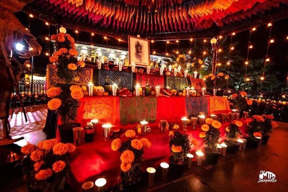 📍 #Zacapoaxtla Puebla se viste de gala en esta temporada de muertos ☠️😍☠️