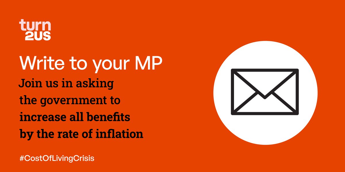 Those of us on the lowest incomes were told their benefits would increase by inflation. The government is now considering u-turning on this - a choice that would mean yet another devastating cut for struggling families. Write to your MP: turn2us.eaction.org.uk/upratebenefits