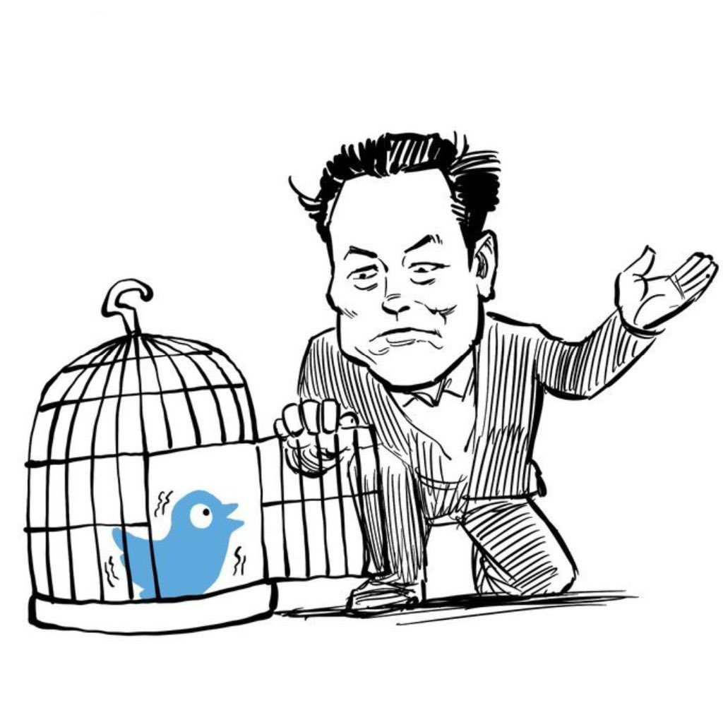 IT'S NOW OFFICIAL! @elonmusk owns twitter