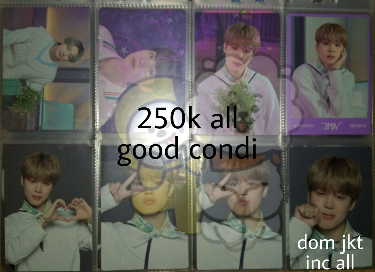 WTS
all good condi
dom jkt
bisa 🍊 dan event
inc all
