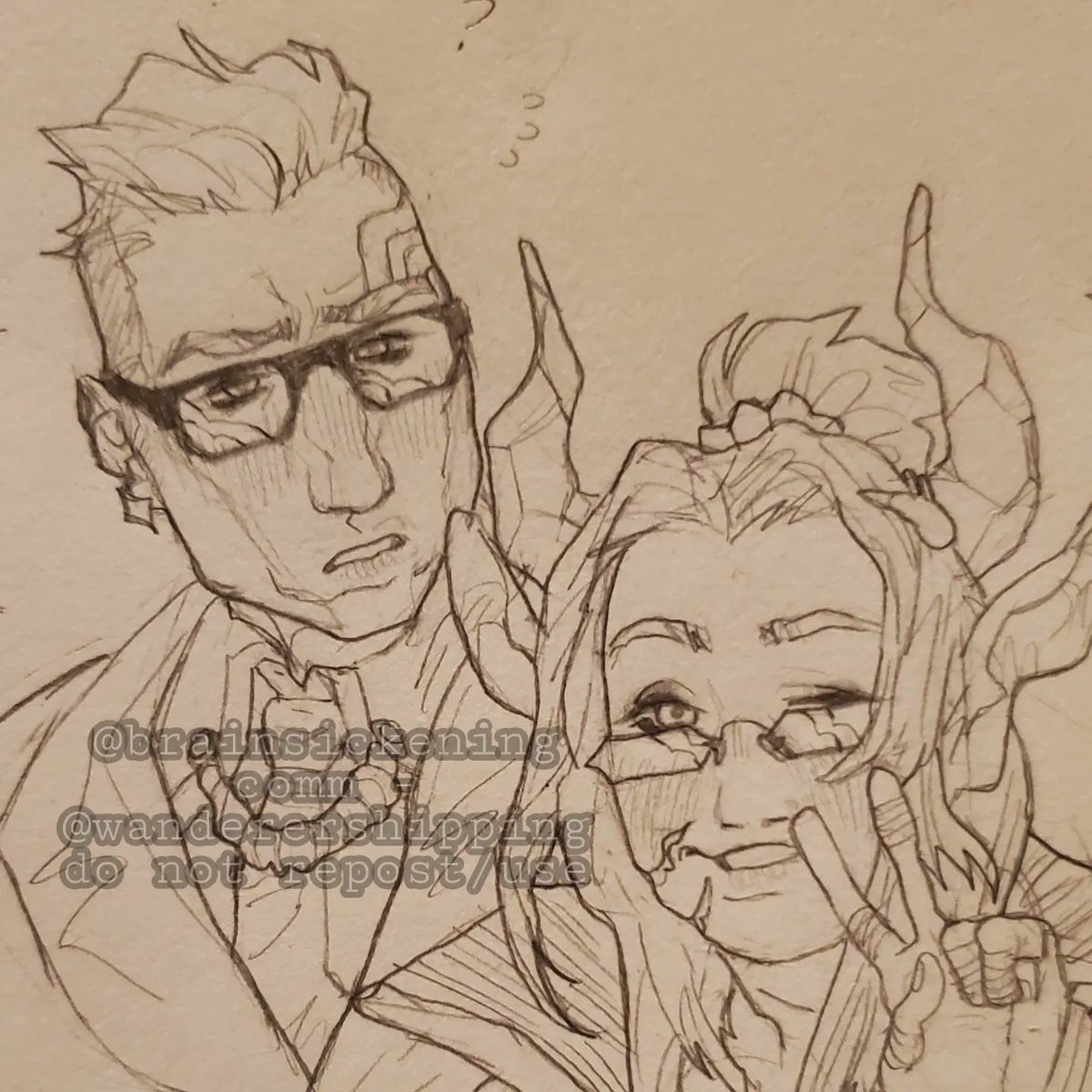 brainsickening's tweet photo. posting old commissions (back in may) Lawl <3 https://t.co/RY1iMOK6vw