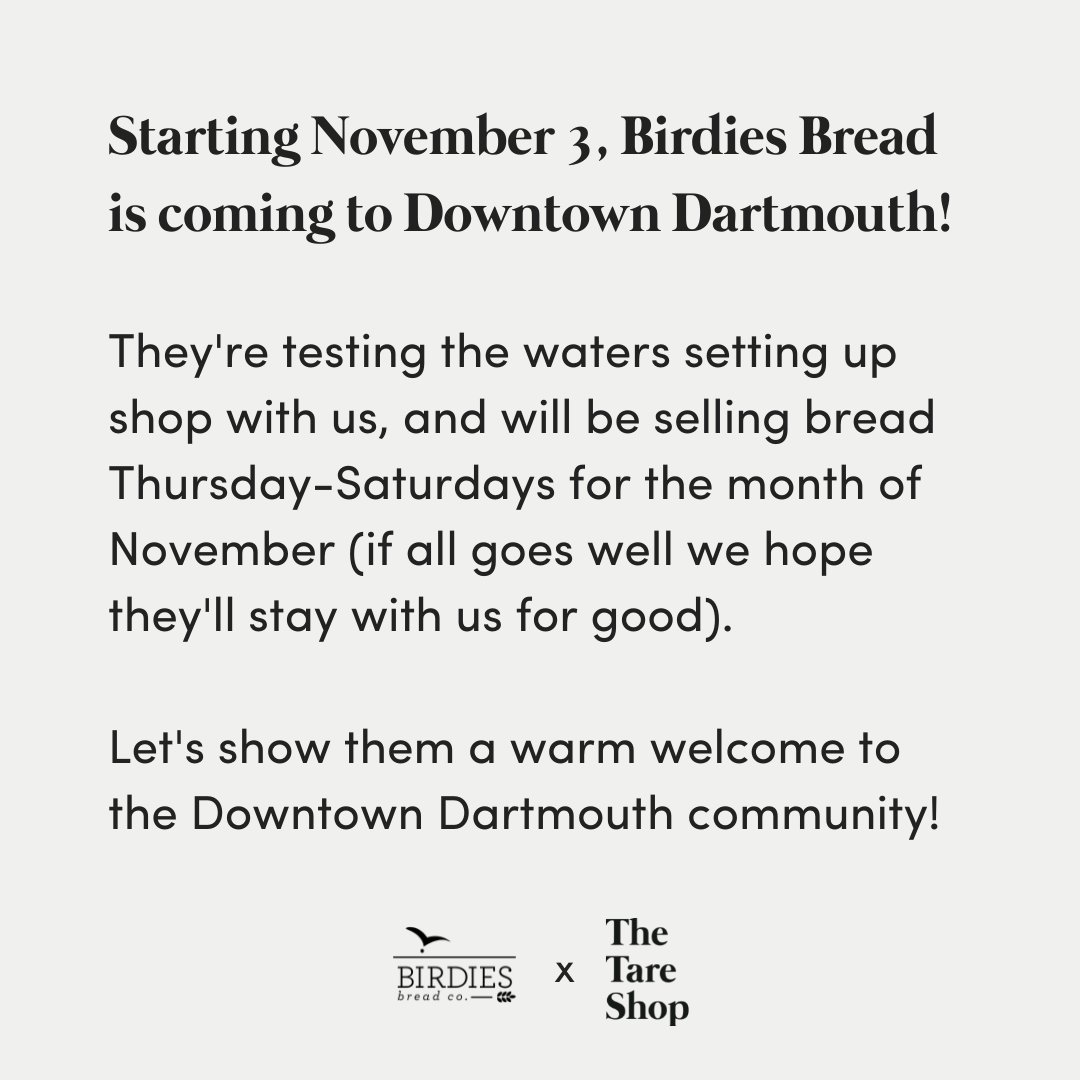 We are SO excited to finally share our news for our Dartmouth Shop.....