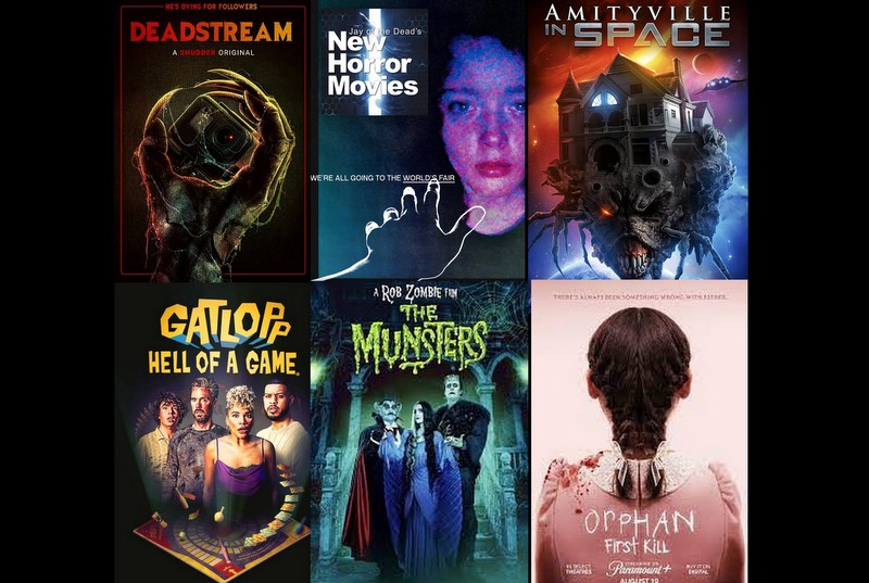 HorrorAvengers's tweet image. Happy #Halloween! New #Horror Movies Ep. 026: #Deadstream, We're All Going to the World's Fair, Amityville in Space, #Gatlopp, The #Munsters, Orphan: First Kill  bit.ly/3SH2ku4  -J  @HorrorAvengers @dvdinfatuation @WatZeeParty @DrWalkingDead @GregaMortis @HeadsHorror