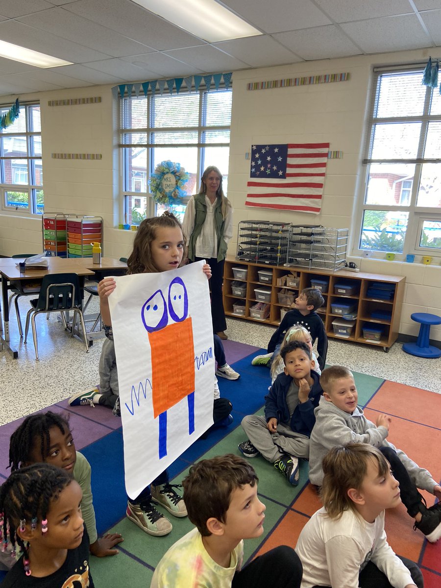 kvillemeadows's tweet photo. Mystery monster exchange with @pmesvb   what are the same and the differences with our monsters. It was so fun.  @RTilhou @crmarkert23 @KempsMeadowsES #googlemeet https://t.co/SlyjqWSJVu