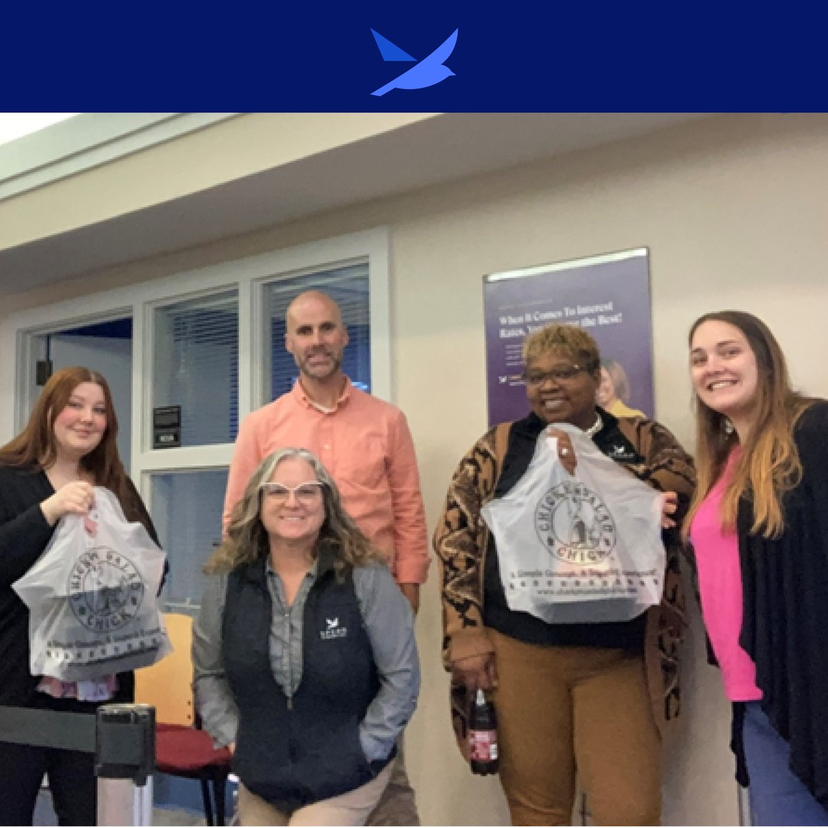 Today's the day! Don't forget to #DineOutforMom. Our Mills Team grabbed lunch to support Let There Be Mom. There are over 120 local restaurants participating.  #ProudSponsor

Where to Eat: lettherebemom.org