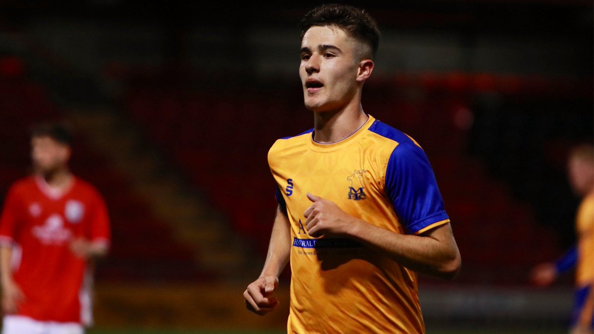 MTFCAcademy's tweet photo. 🫡 The lads gave it everything last night.

💫 Some fantastic talent and effort on display as each player represented the club admirably.

On to the next. 

#Stags 🟡🔵 https://t.co/X5d3e2Fqxu