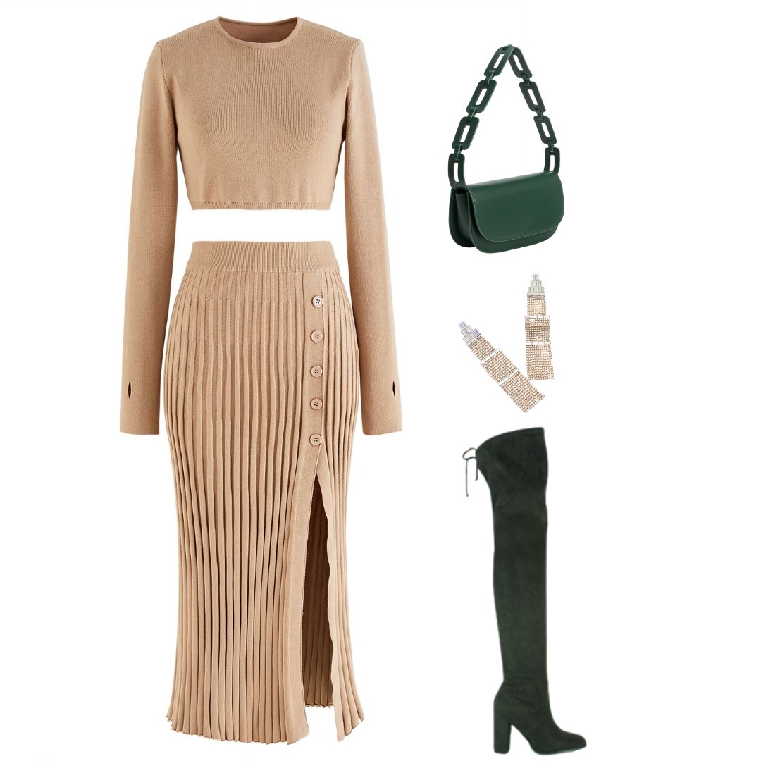 FashionCapsule1's tweet photo. Outfit on point // Comfy and cute FC #ootd
Sizes: S, M, L
Shop this Outfit...
🍂Top and Skirt Set: https://t.co/X78nyz9u31
🍂Green bag: https://t.co/3LjWxgvpR7
🍂Earrings: https://t.co/3WPh5O9xRM https://t.co/YdKYqg51LJ