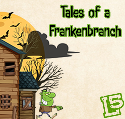 Level5_LLC's tweet photo. Gather round for story time! With Halloween around the corner, we're sharing a story of a FRANKENBRANCH! Click here: https://t.co/OK36Osd05V https://t.co/nAJNBvMVej