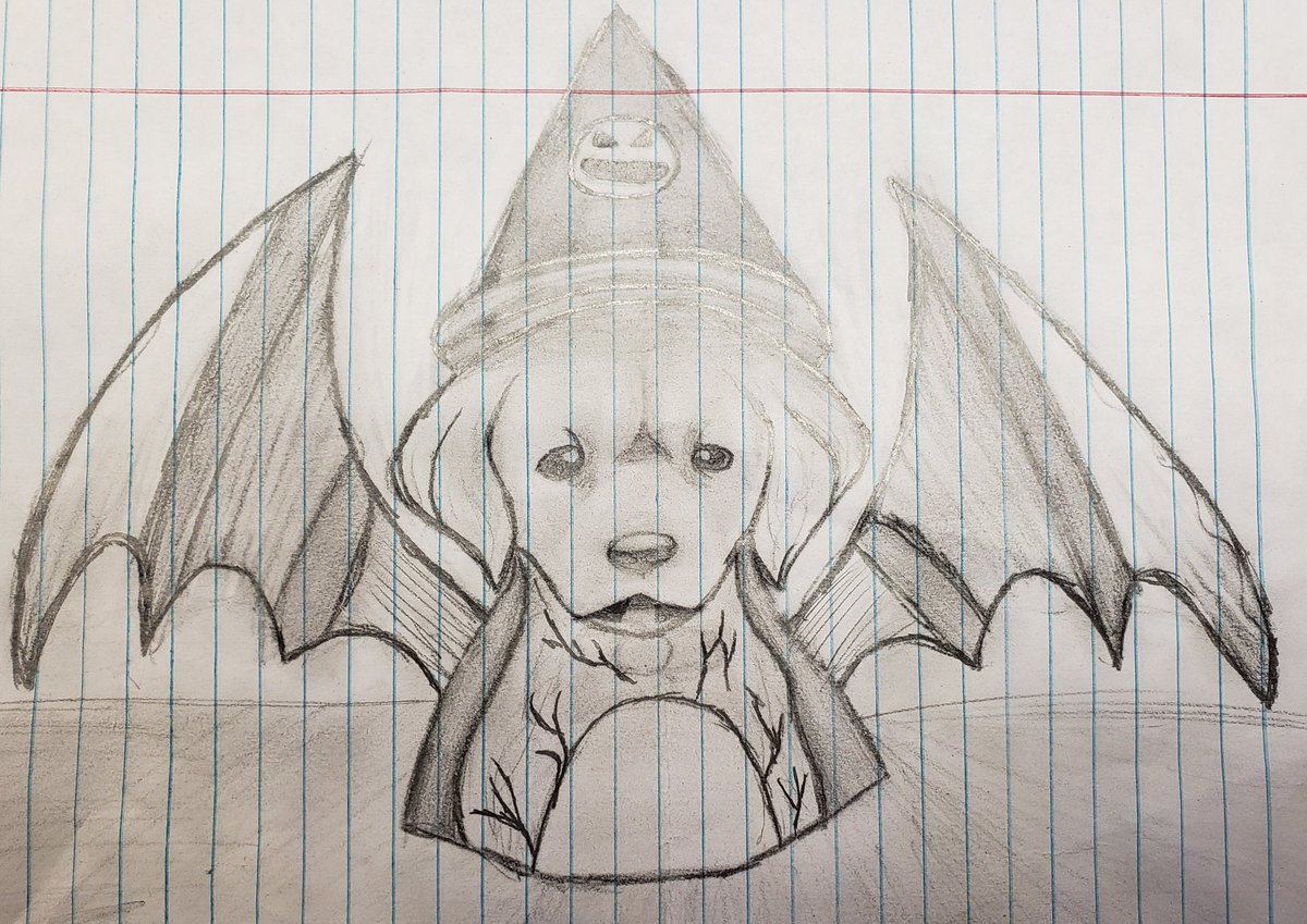 th33tracy's tweet photo. A classcraft Halloween pet from a couple of my students! They did a great job! #classcraftpets https://t.co/u2YLJUEGyy