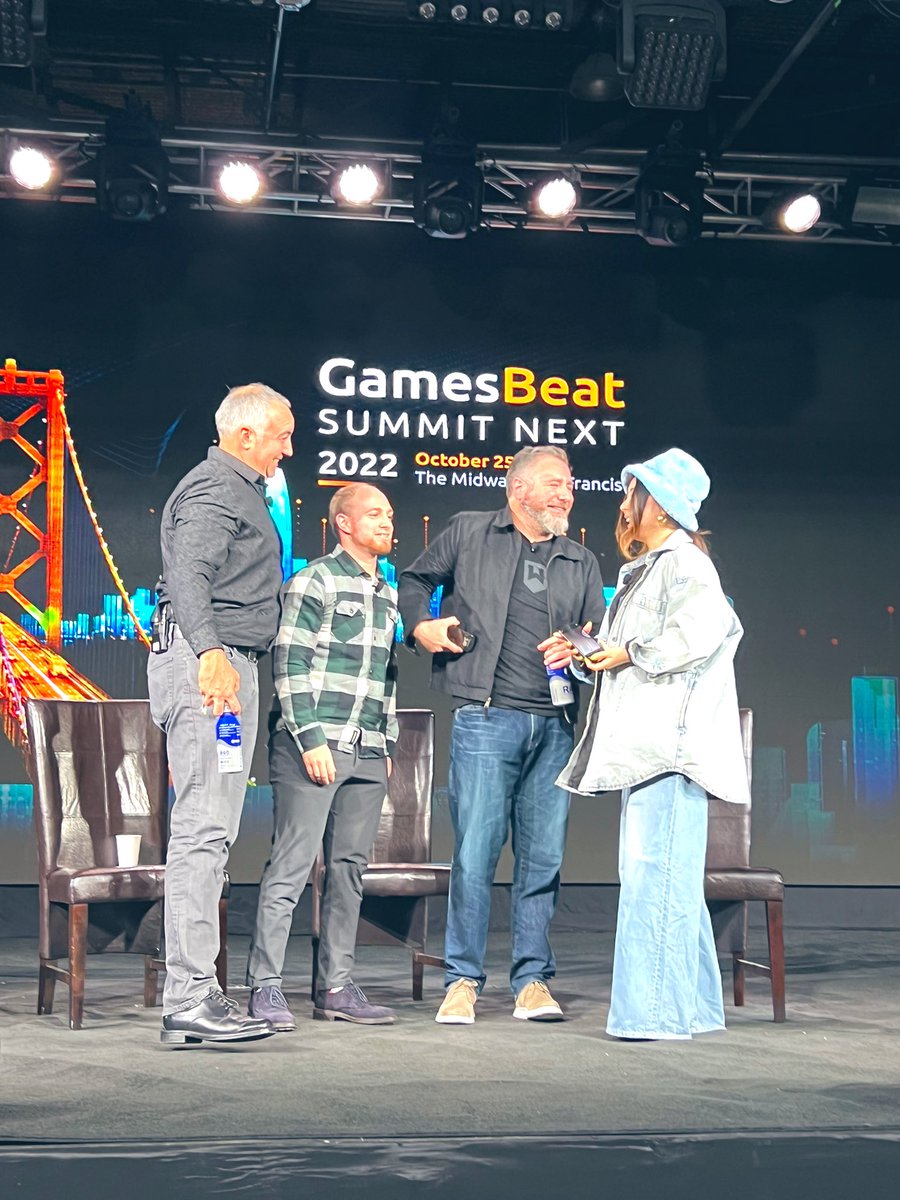 StardustUA's tweet photo. The team had a blast at #GBSummit with @GamesBeat. Here are a few highlights. What was your favorite part? https://t.co/LSbl2pWgzF