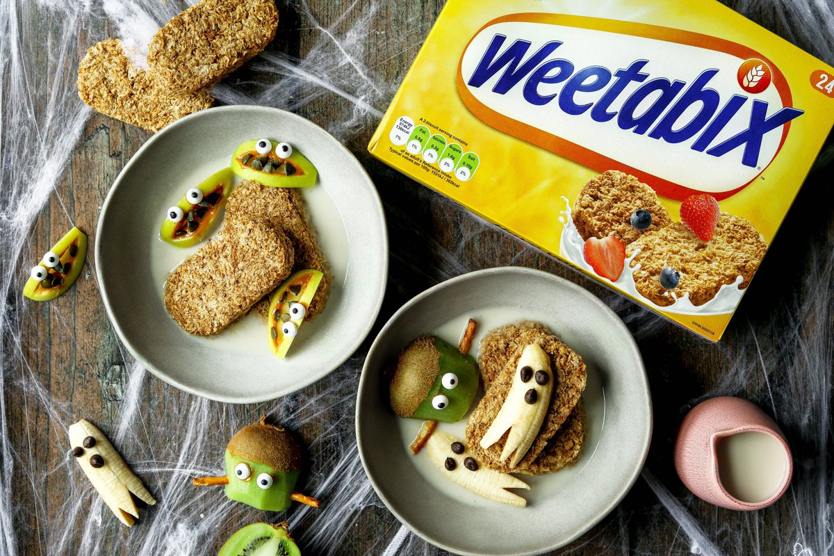 Ghouls 'n Ghosts need good breakfasts too…👻🧟‍♂️

#HaveYouHadYourWeetabix