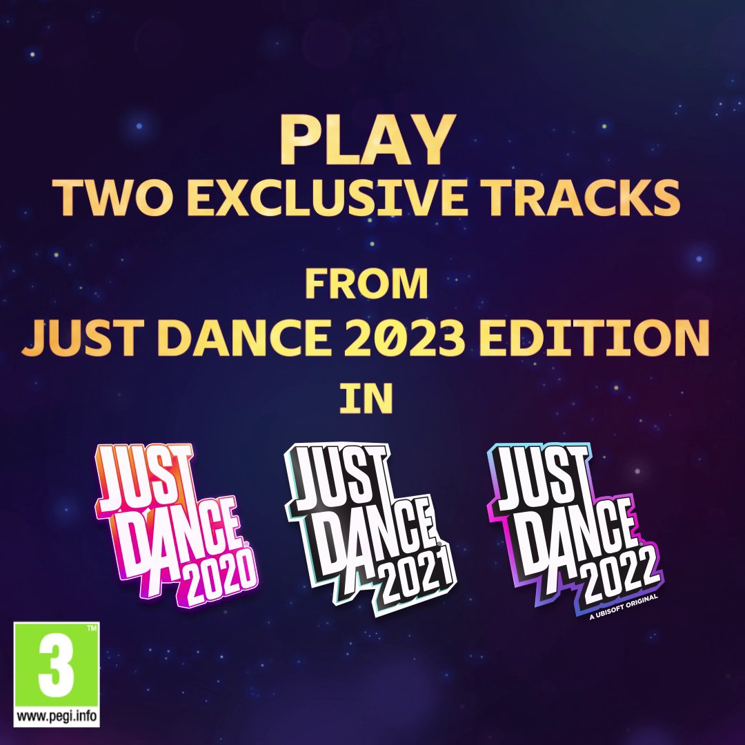 Just Dance 2023 Edition on Twitter "Not one, but TWO tracks from Just