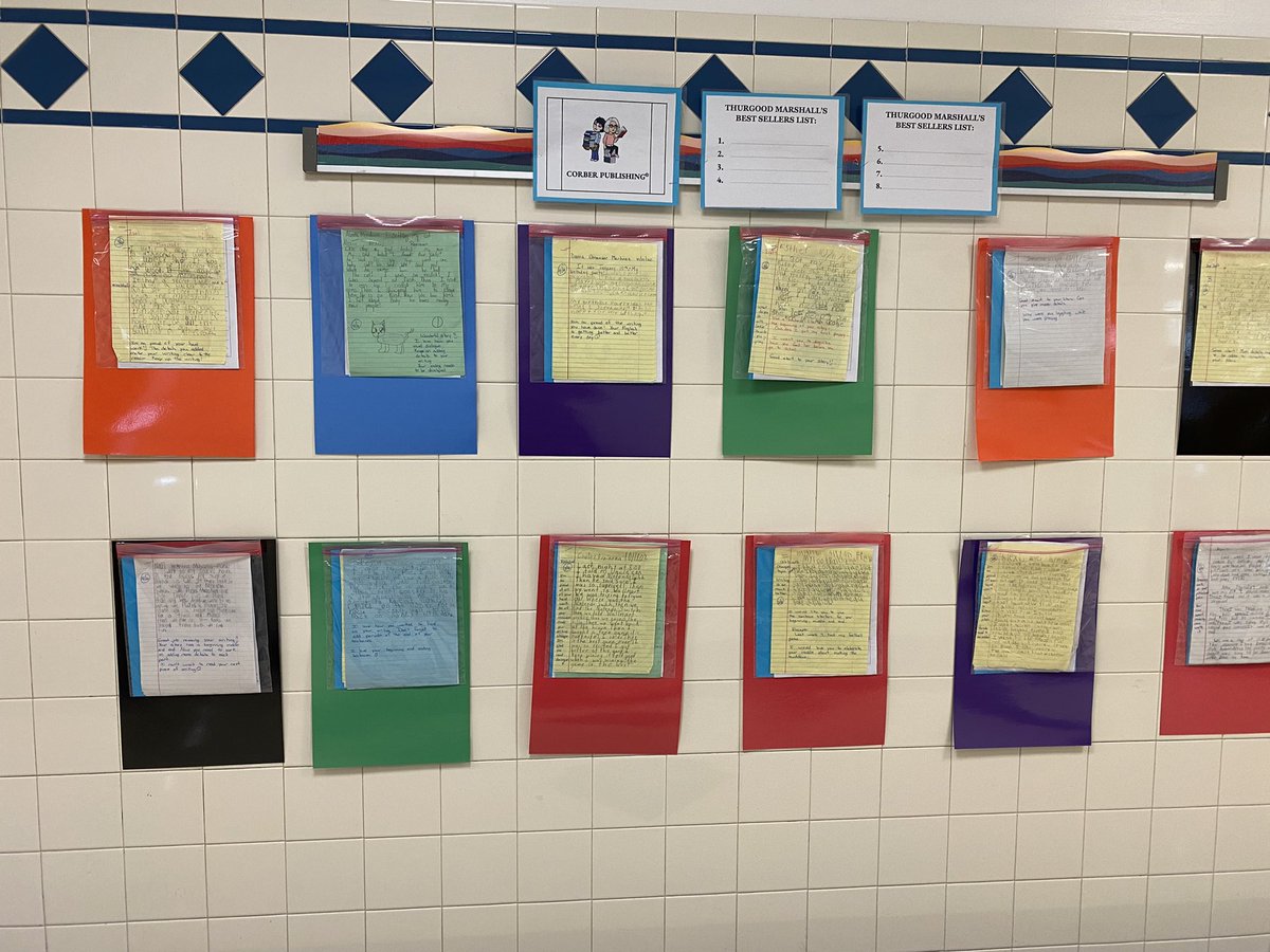 CorberPublishing: Our third grade students are using the writing process to to grow their skills as authors.#SS TMES Letting our light shine <a href="/Asbury_ParkSD/">Asbury Park Schools</a> @APSDTMESNEWS <a href="/DrLaurenSchulze/">Lauren Schulze, Ed.D.</a> <a href="/mrs_cortes_apms/">Ilyse Cortes</a> @APDirCI_ERuiz