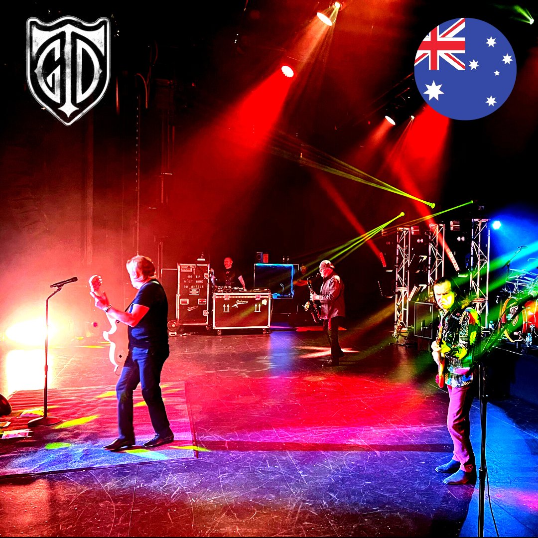 thorogoodmusic's tweet photo. Hello AUSTRALIA!!! So good to be back down under with some of the best fans in the world! Thanks to everyone who made the show in Canberra AWESOME last night, you guys ROCK! ππΈπ₯π¦πΊ #BadToTheBone #40YearsBad #GoodToBeBadTour #Australia https://t.co/dW2Sjk5Bhv