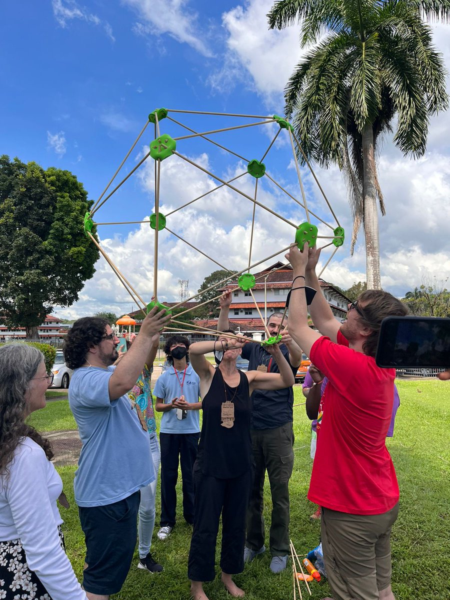 GOSH (@goshcommunity) on Twitter photo #GOSH2022 "Shake your body!" session with <a href="/alquimetricos/">Alquimetricos - ecotechnological toys #OER</a>! Participants make a icosahedron with the unique toy. #GOSH2022 "Shake your body!" session with <a href="/alquimetricos/">Alquimetricos - ecotechnological toys #OER</a>! Participants make a icosahedron with the unique toy.
