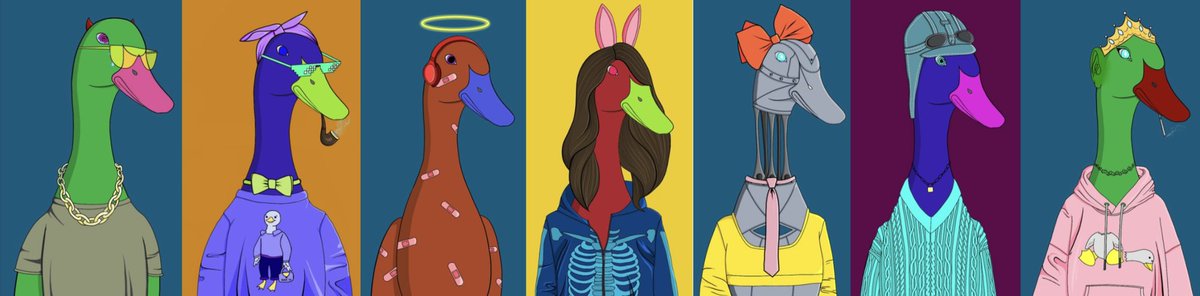 The CRYPTO GOOSE CLUB - is a collection up to 20,000 unique geese, which were created to help solve world problems (part of the money received from the sale of collectible NFT will go to World Aid Funds ), as well as just to have fun.

#TikTok #Twitter #goose #NFTs #NFTCommunity