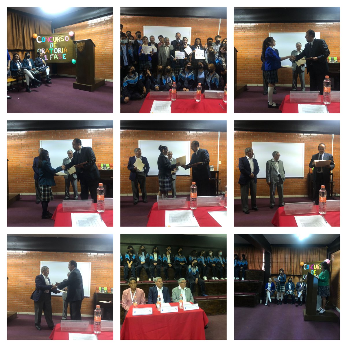 num_105's tweet photo. Concurso de oratoria, en su fase escolar, agradecemos la brillante participación de las alumnas del turno vespertino, así como la presencia de los distinguidos jurados, Mtro. Valentín Tomás González Zúñiga y Dr. José Rico Padilla https://t.co/0LjbLiisgJ