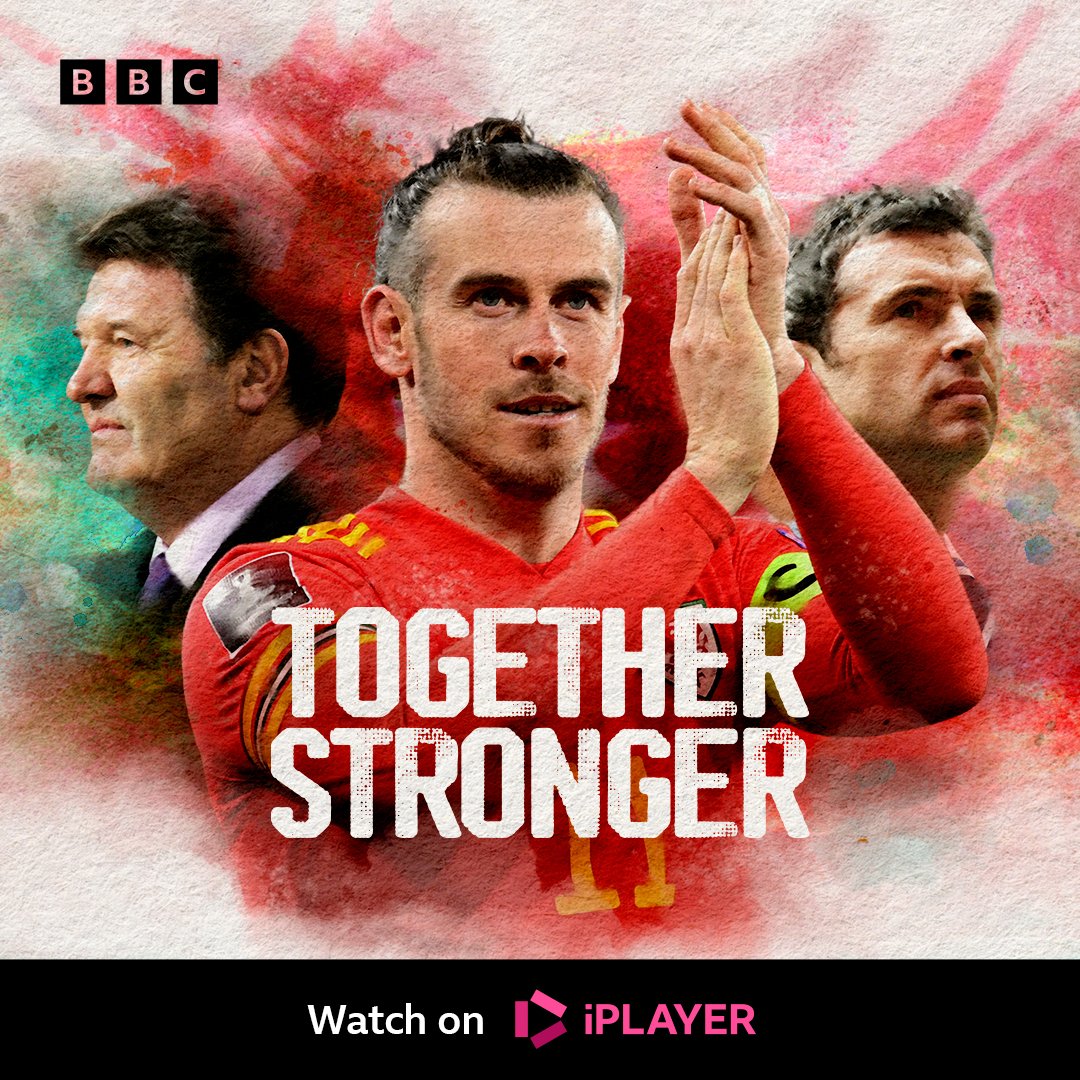 BBCWales's tweet photo. The inside story of the revolution that took Wales to the World Cup, featuring...

@GarethBale11
@aaronramsey
@Chrisgunter16

🆕 Together Stronger
📺 Wednesday, 8pm on @BBCOne Wales https://t.co/Udty3TMlNk