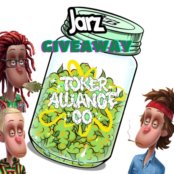 TokerAllianceCo's tweet photo. TACo. is giving away 5x @JarzNFT EXCLUSIVELY to @CryptoCannaClub holders. 

Web3 Stoners need a solid community to reside in. For those seeking a new one, look no further 🫙

To Enter:
1) Like + ReTweet 
2) Follow @TokerAllianceCo + @JarzNFT 
3) Post your NFToker in the Comments! https://t.co/rmuabnG0IQ