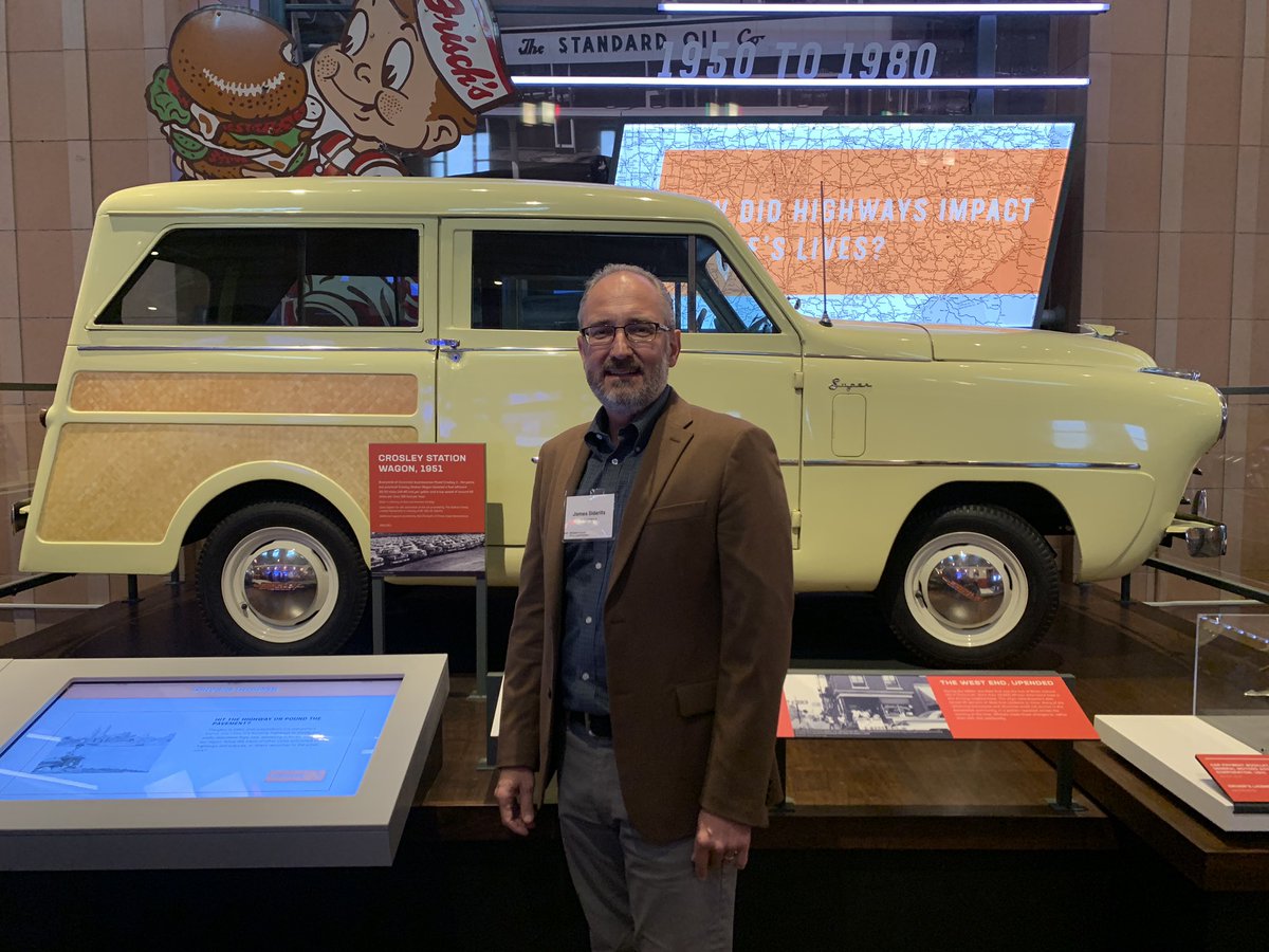 BlueAshToolDie's tweet photo. Enjoyed seeing the restored Crosley wagon we had sponsored at a business event last evening. We sponsored its restoration in memory of our founder, an avid car enthusiast and Crosley car owner.
@CincyMuseum
#Cincinnati #Crosley #MuseumCenter #History #Innovation #Manufacturing https://t.co/sugUhqOCsA