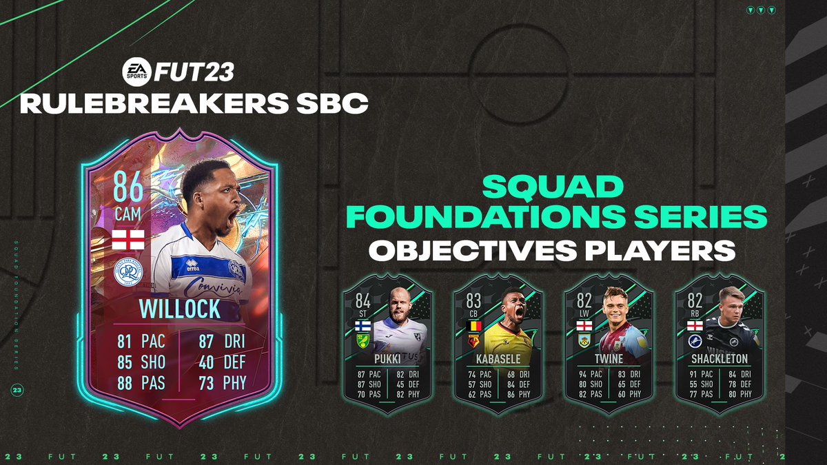 MillwallFC's tweet photo. Who wants to update their ultimate team? 🤩
@EASPORTSFIFA
#EFL #RulebreakersSBC #FIFA23 #FUT23 #FUT https://t.co/pTvoh60PBy