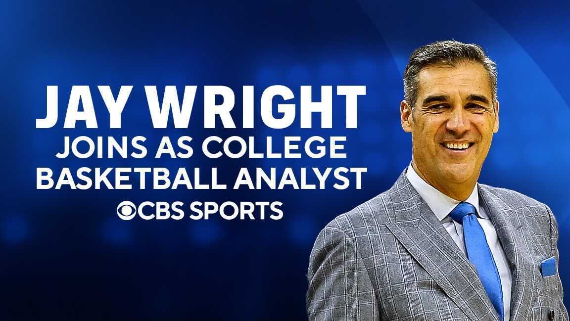 Jay Wright will make his debut on Wednesday, Dec. 7 for Penn at Villanova on CBS Sports Network. His first appearance on CBS will be Saturday, Dec. 17 as a studio analyst for CBS Sports' tripleheader.