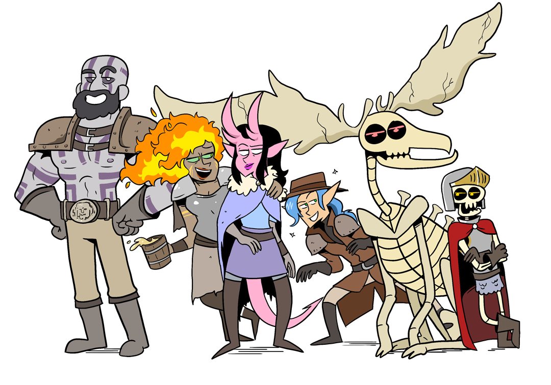 「Here's some (old) examples of the big D&」|AC Stuart - Get Awoo! Volume ...