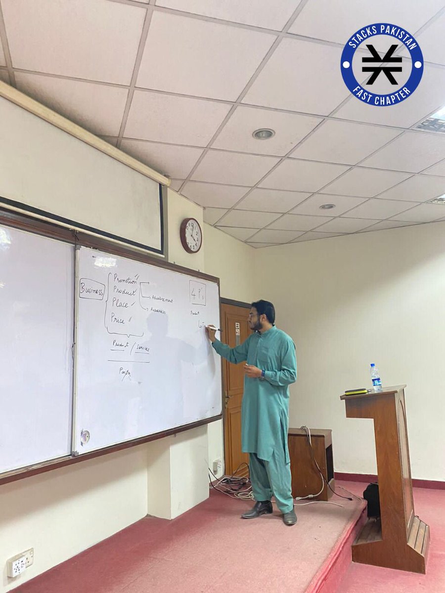 StacksFast's tweet photo. Stacks Fast Chapter arranged an informative session on Marketing Fundamentals, delivered by our very own Marketing lead and Vice-president, Abdur Rehman.
#NFTs #blockchain #Web3
#Stacks #Fast #StacksPakistan #OwnYourInternet #stackspakistan #git #github #marketing #4ps https://t.co/e61xvrCLZC