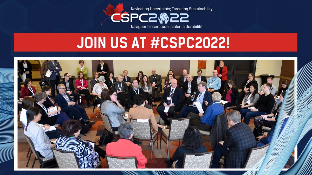 ✨#CSPC2022 is back in person this year!✨ We can't wait to see you all in Ottawa at the greatest #SciencePolicy #Innovation conference in Canada!👥 #cdnsci Register now: ow.ly/oIE450L0KGm