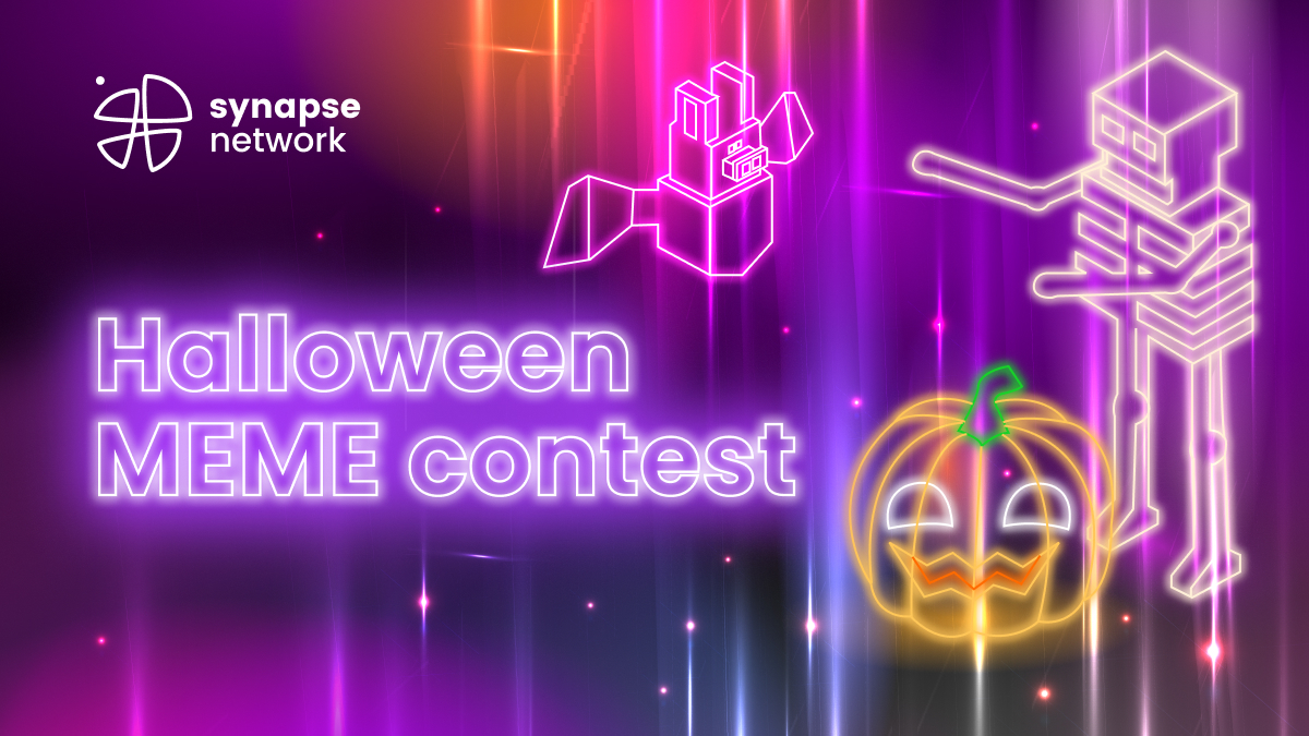 🎃 Halloween is coming 🎃 So let's gooo with some trick or treat contest 💥

Create a Halloween MEME and get a chance to win 3 x 1000 $SNP 🧨

Rules:
👻 Post your MEME in a comment
👻 Follow us on Twitter
👻 RT this post

⏳ DDL: 31.10, 6PM UTC
#contest #halloween #synapsenetwork