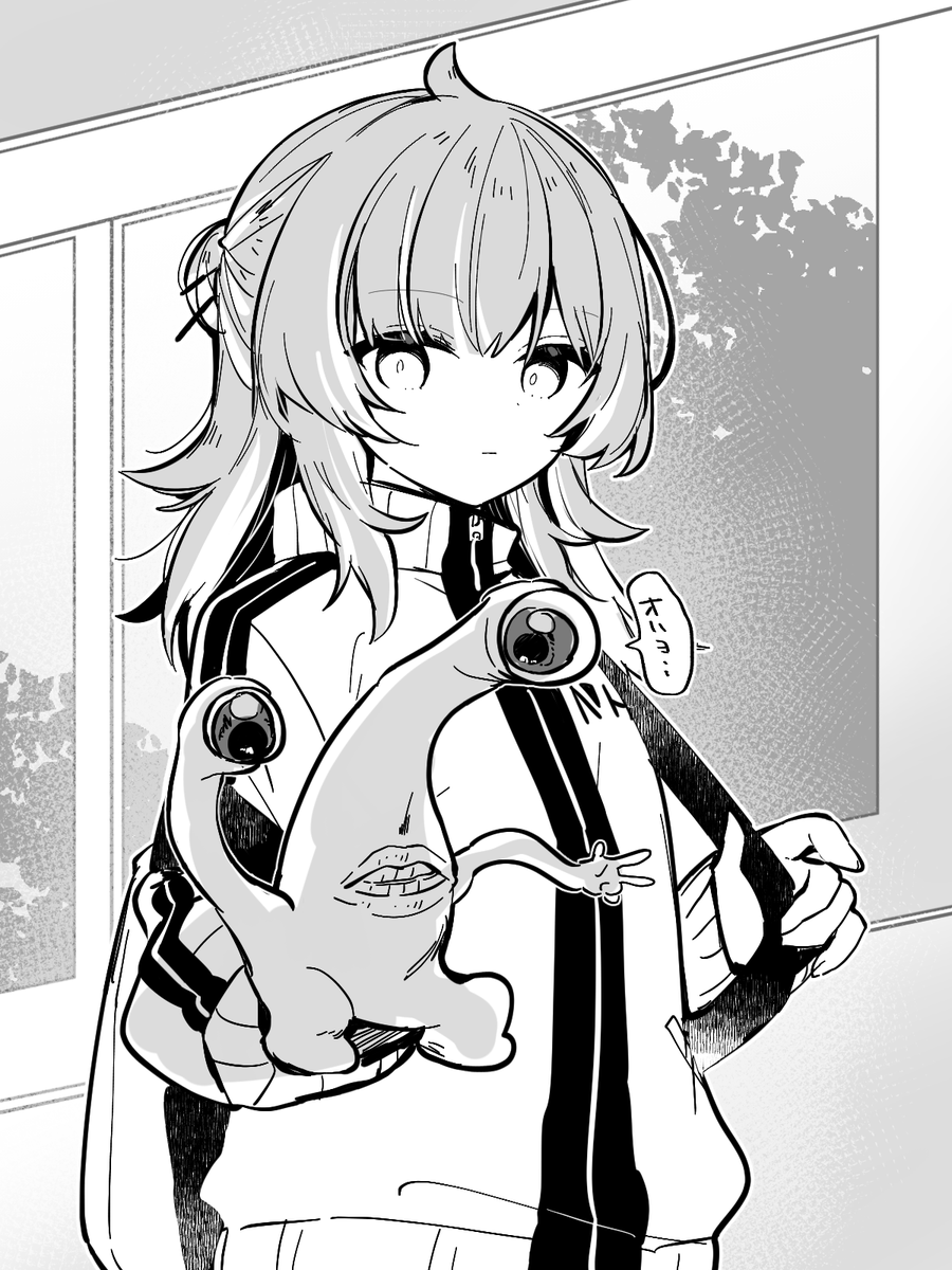 久々に趣味絵の暗夜予定の南ちゃんのハロウィンの朝 