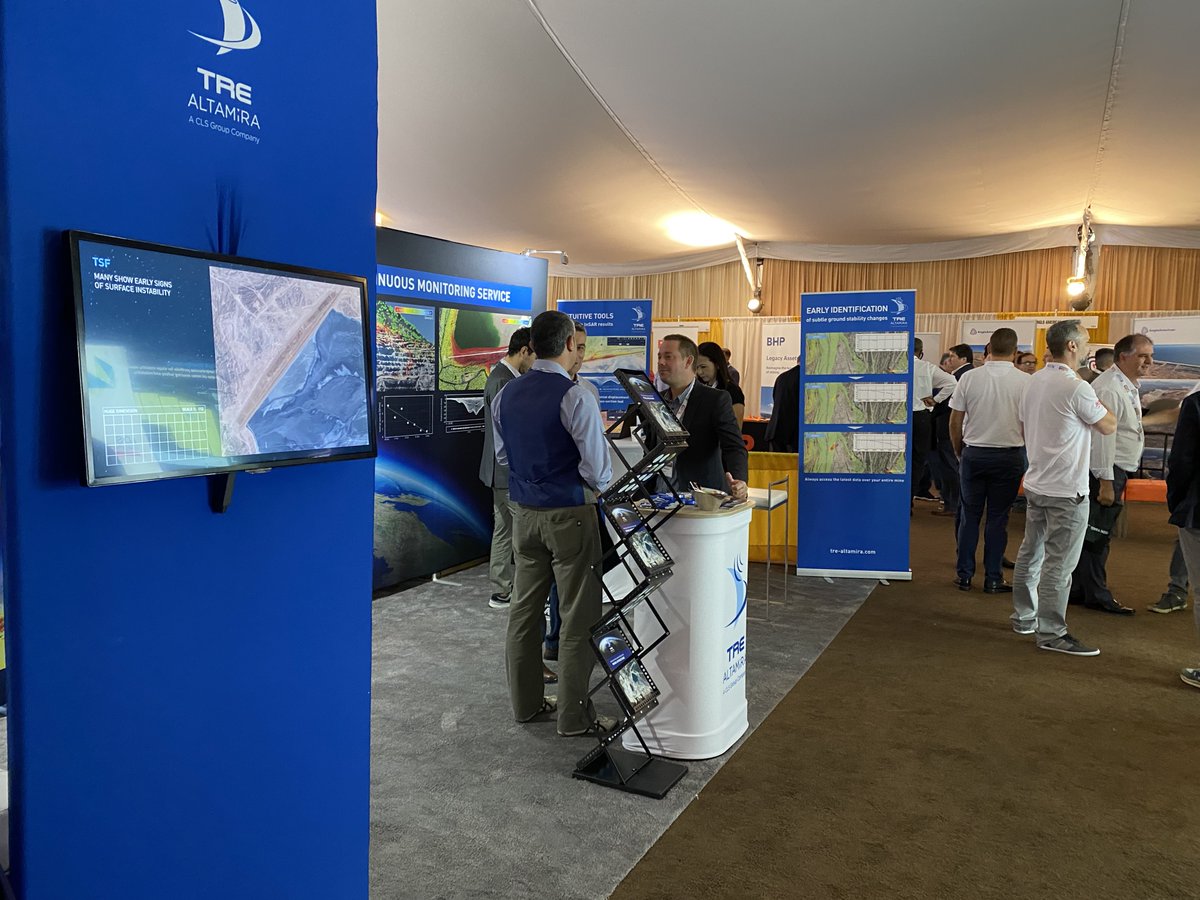 TRE_ALTAMIRA's tweet photo. What a fun and productive week at #SlopeStability2022! Thank you to everyone who stopped by our booth and took the time to explore the role of #satellite #InSAR in #slope performance #monitoring.

See you at Slope Stability 2024! 
@IDS_GeoRadar #SAR #mining #slopemonitoring https://t.co/r6YKMAjhIW