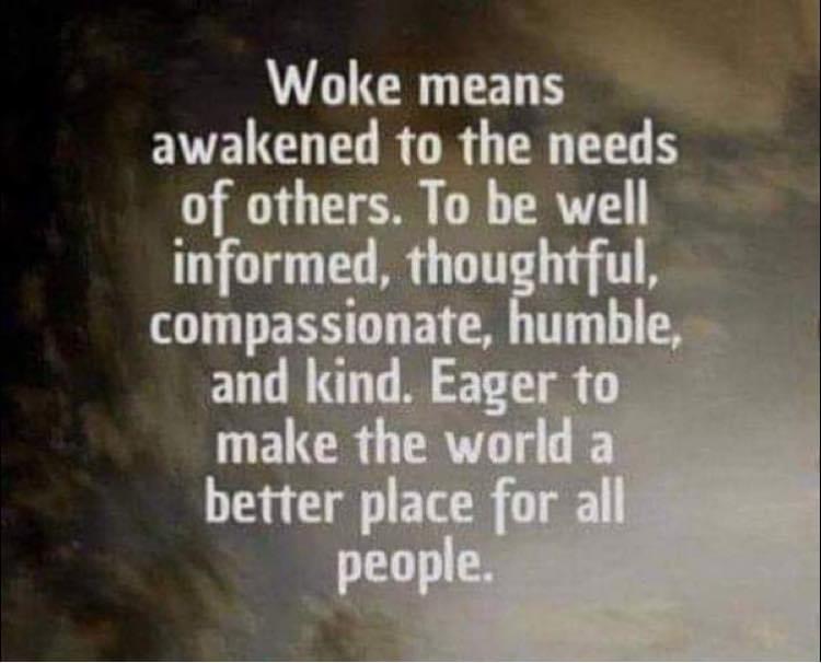 jilevin's tweet photo. Woke and proud of it! https://t.co/QmKGDXG3yg