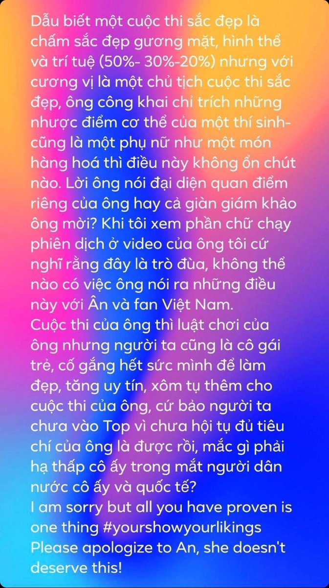 T97483113's tweet photo. #ApologizetoDoanThienAn
Maybe she’s not perfect, but she’s our pride. She doesn’t deserve to be disrespected. Please stop body shaming and apologize to Doan Thien An. https://t.co/atHUKKSS7k