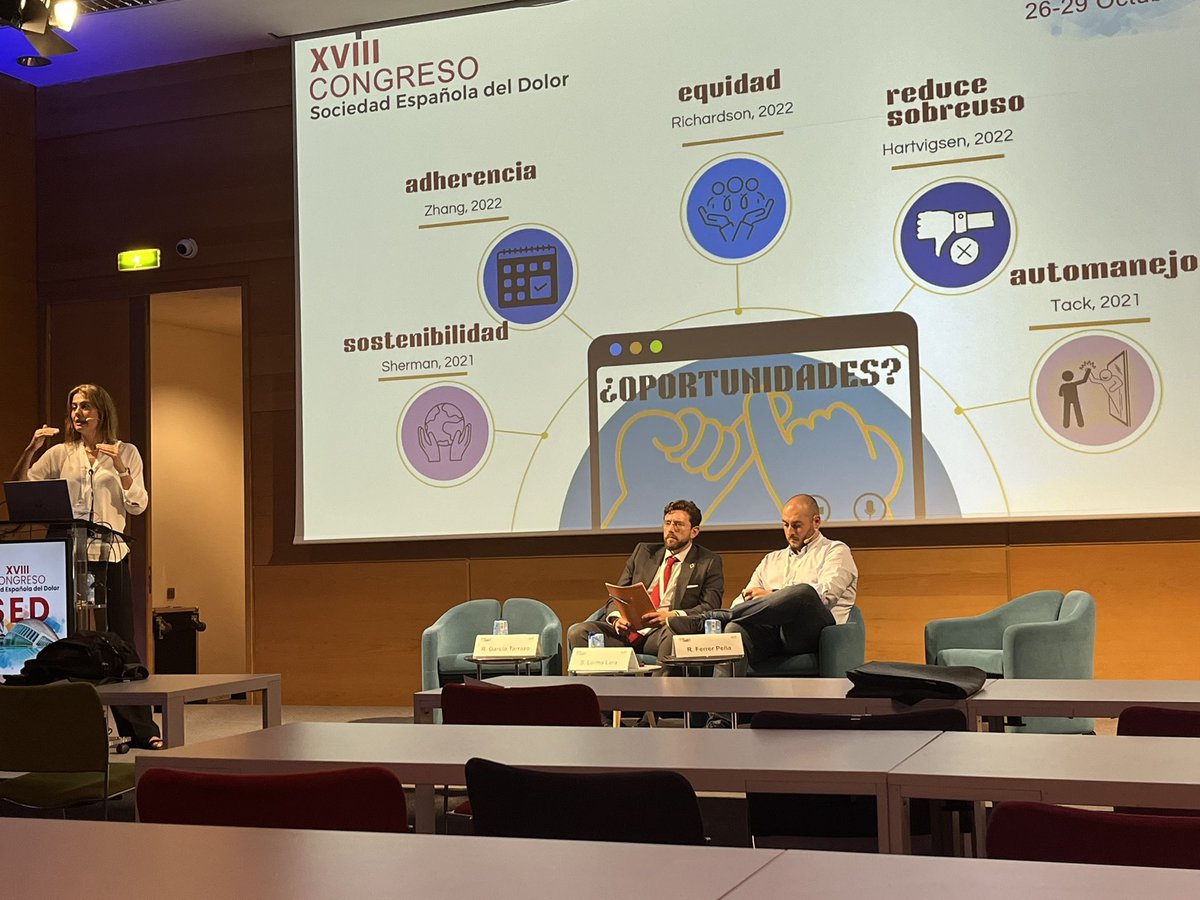 La Fisioterapia bien representada en el Congreso de la Sociedad Española del Dolor, moderando <a href="/slermalara/">Sergio Lerma Lara</a> y como ponentes <a href="/_RaulFerrer/">Raúl Ferrer</a> y @rgtfisio <a href="/LaSalleSaludUAM/">La Salle Facultad Salud</a> <a href="/LaSalleMAD/">La Salle Campus MAD</a> #SEDValencia22