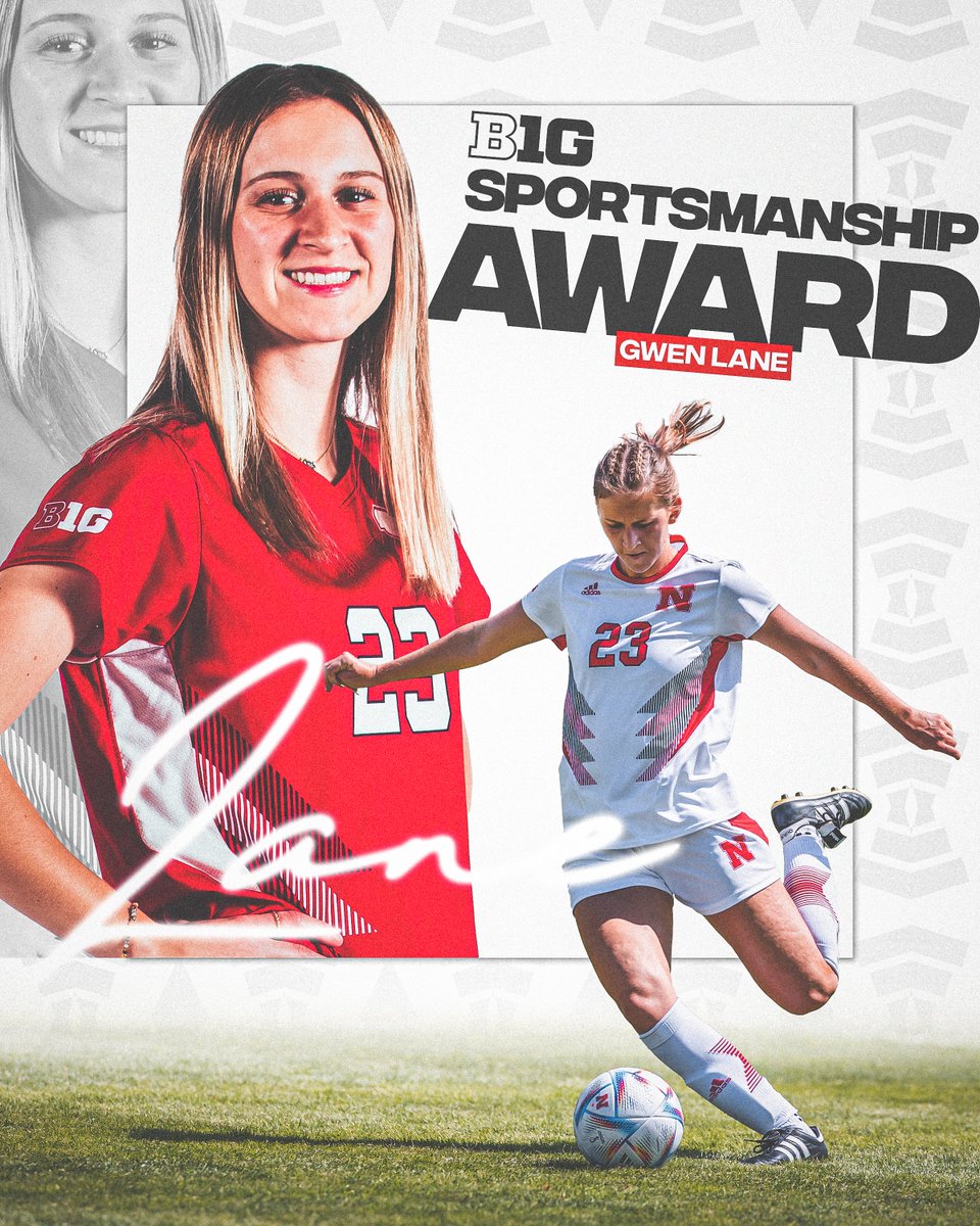 Rounding out B1G awards.

• <a href="/LaurynAnglim/">Lauryn Anglim</a>  » B1G All-Freshman Team 🍼
• <a href="/gwenyth__lane/">Gwenyth Lane</a> » B1G Sportsmanship Award 🤝