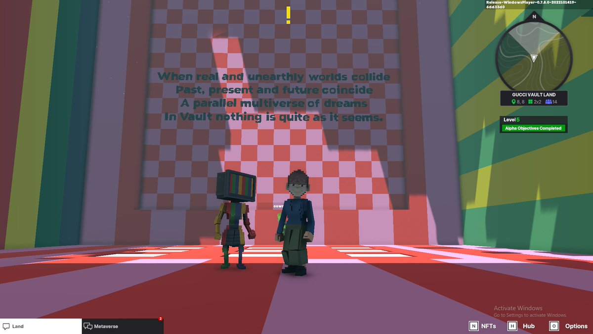 InvestChoy's tweet photo. @TheSandboxGame 🍓 #GucciVault in  #TheSandbox https://t.co/qj8adMPmOC