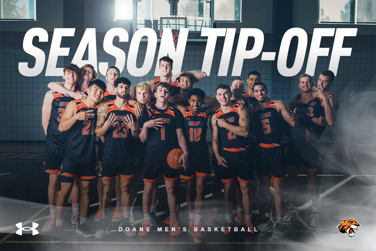 GAMEDAY!

🆚 York 
📍 Haddix 
⏰ 7:00 PM
🎥 youtube.com/c/doaneathleti…
Theme: Whiteout! ⚪️⚪️