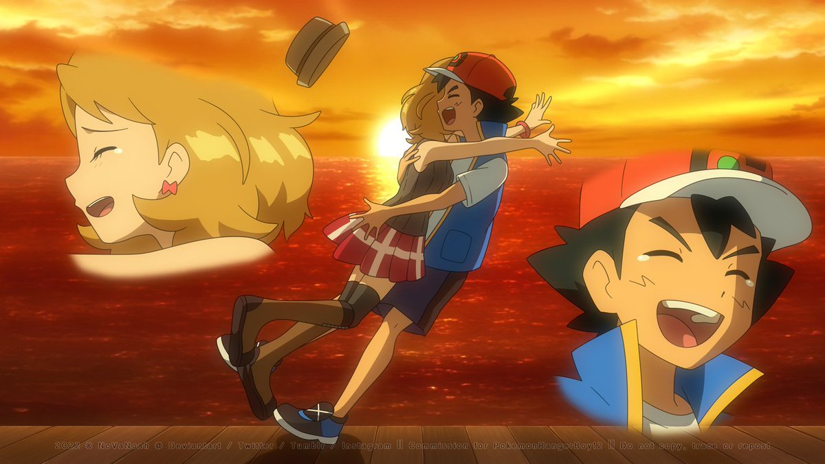 _NoVaNoah's tweet photo. Commission for my best boy @PRB_12 !
Some presh #Amourshipping for his Amour Day AMV! 🎀💞

#anipoke #アニポケ #サトセレ https://t.co/Ecjipgwdff