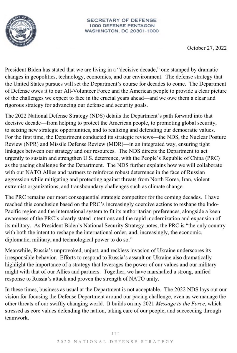 Just now released: President Biden's Nuclear Posture Review @POTUS #nukecon Thanks for the heads up, @GlobalZeroBC media.defense.gov/2022/Oct/27/20…