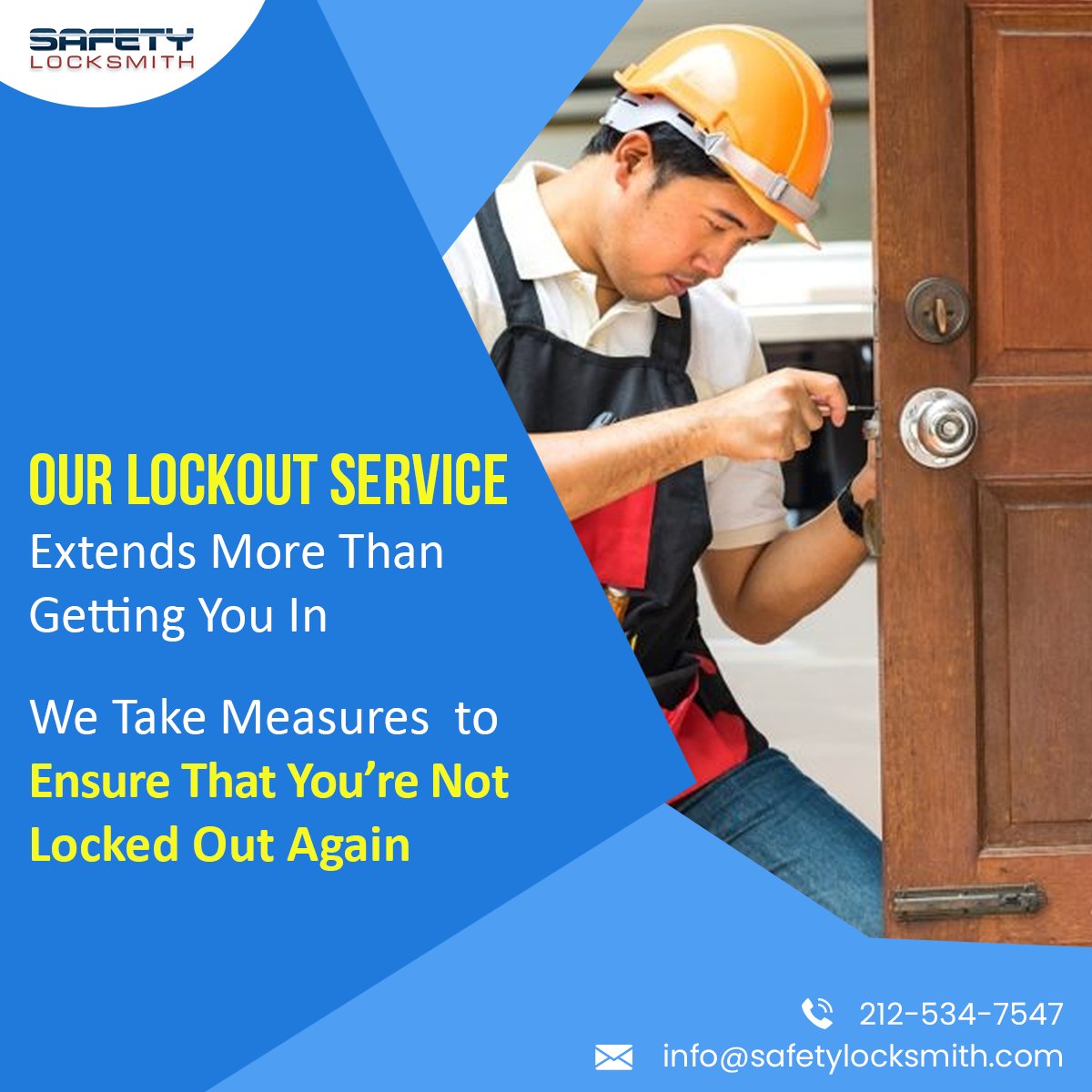 LocksmithSafety's tweet image. When you get out of lockout service, we will not only get you inside but replace the locks and keys and provide the best advice to prevent further lockouts. 
#mortiselock #locks  #Installation #KEY #cutting #service #SafetyFirst #Installation #home #gates #KEY #SecuritySolutions