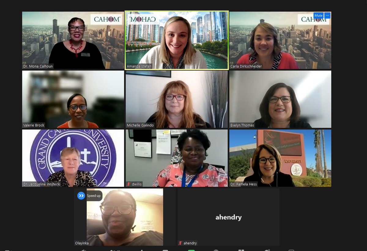 CAHIIM spent time with Grand Canyon University this week on their initial accreditation visit for their Baccalaureate Degree Program! 

Thank you for hosting us virtually <a href="/gcu/">Grand Canyon U</a> 

#InitialAccreditaiton #CAHIIM #HigherEd