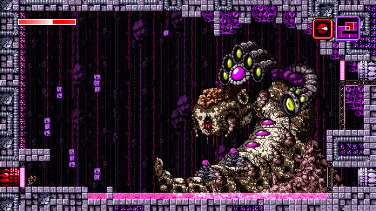 Axiom Verge is $7.99 on US eShop bit.ly/3vO2Xtu (Steam) $7.99 Humble bit.ly/2v0PM8Y #ad