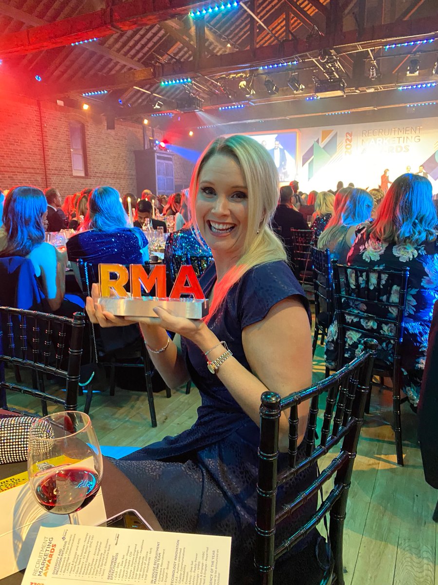 We did it!! 🤩🎉

Last night, we had a fantastic evening at the #rmas22 and are delighted to have brought home the trophies for the experiential category and outdoor campaign, for our clients <a href="/MarsGlobal/">Mars, Incorporated</a> and @PfizerCareers 🏆💃🏼

#rmaswinner <a href="/theRMAwards/">RMAs</a> #recruitmentmarketing